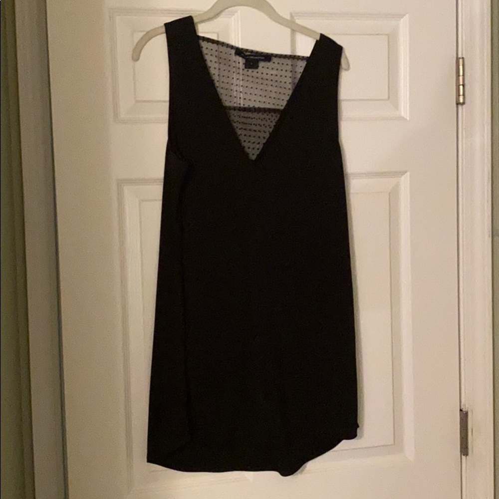 French Connection Black tunic size large